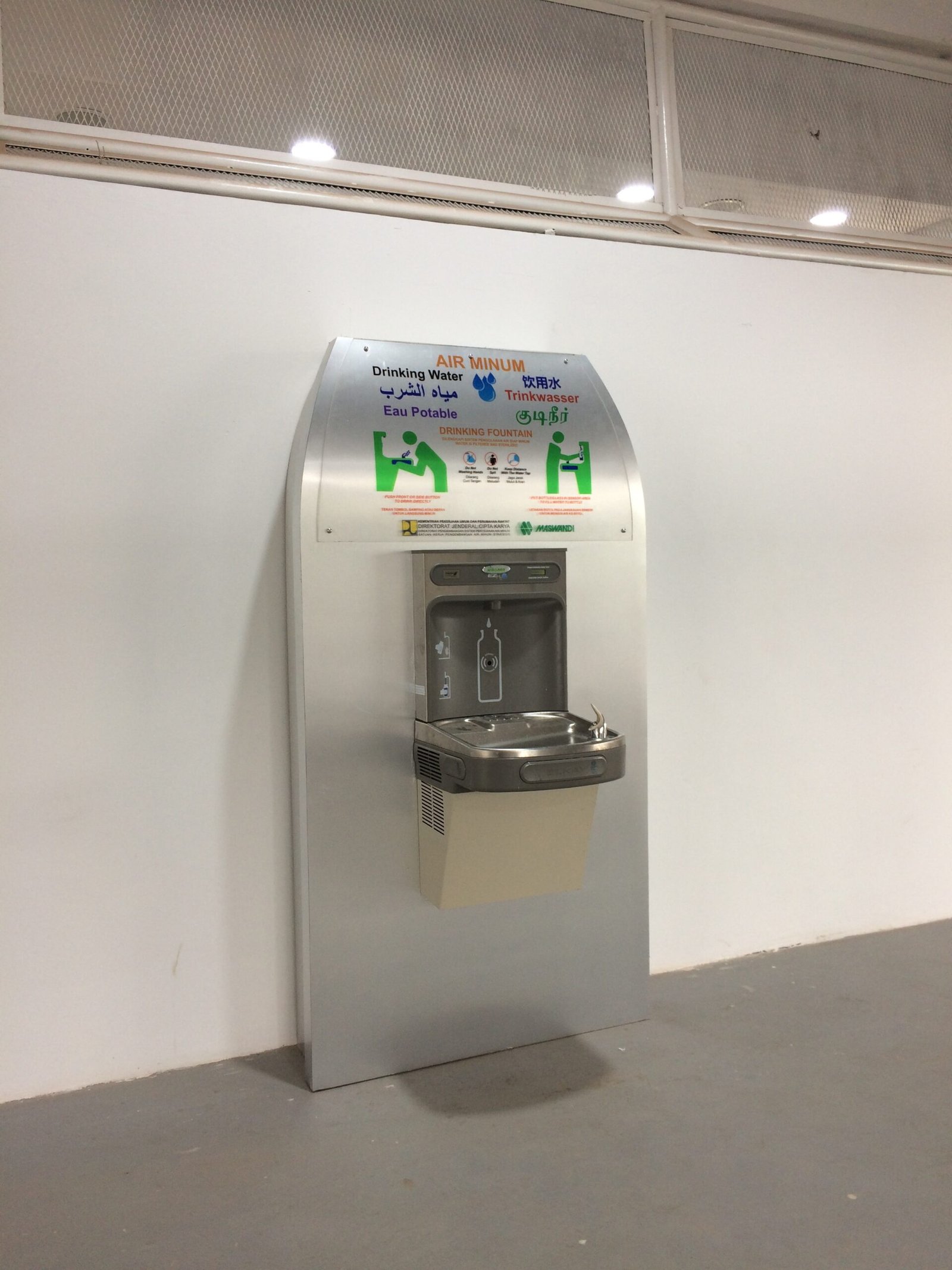 Instalasi Elkay Drinking Fountain 3