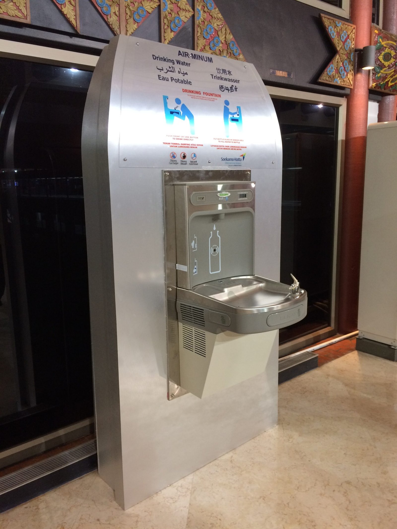 Instalasi Elkay Drinking Fountain 1