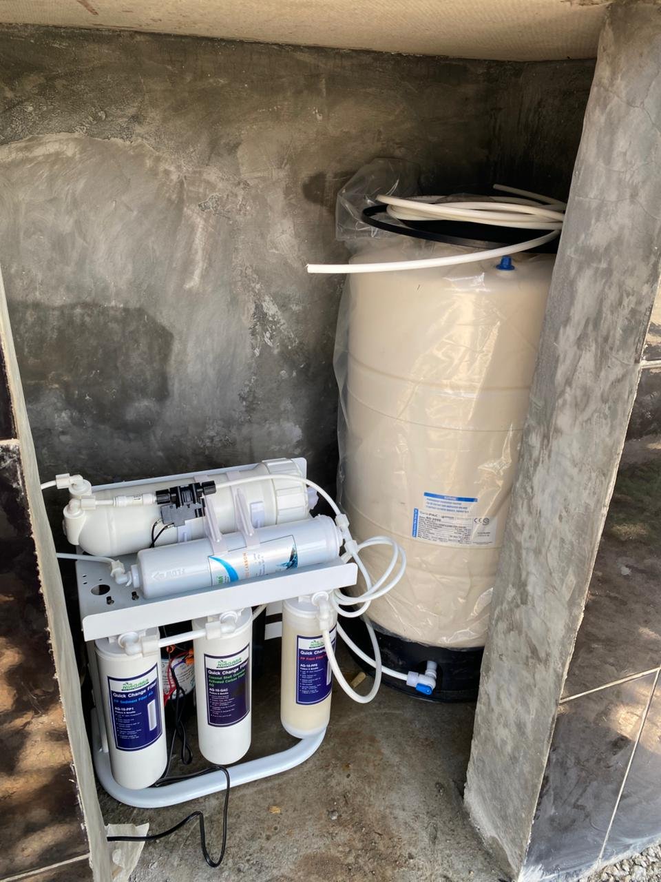 Pemasangan Niagara RO System UNG Series - Rumah Tinggal