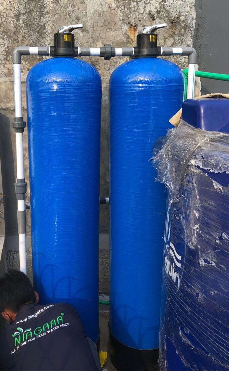 Instalasi Media Filter Manual Backwash